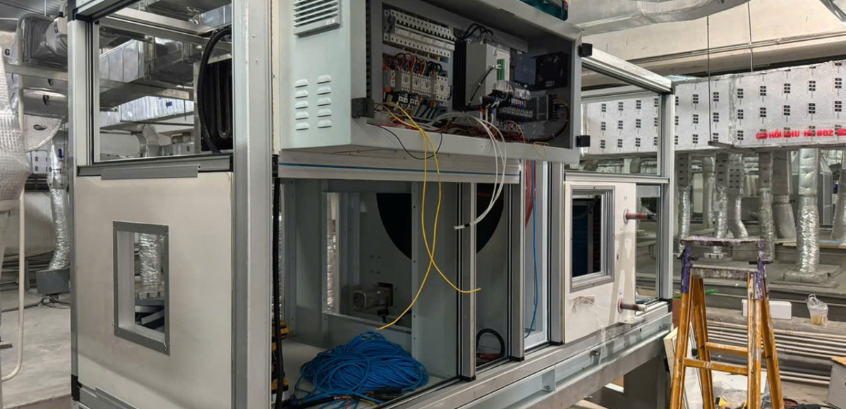 DHU Lắp Ráp Tại Công Trình-Dự Án Dược Phẩm